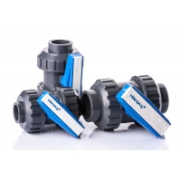 Armatura z  PVC-U przepustnice, zawory